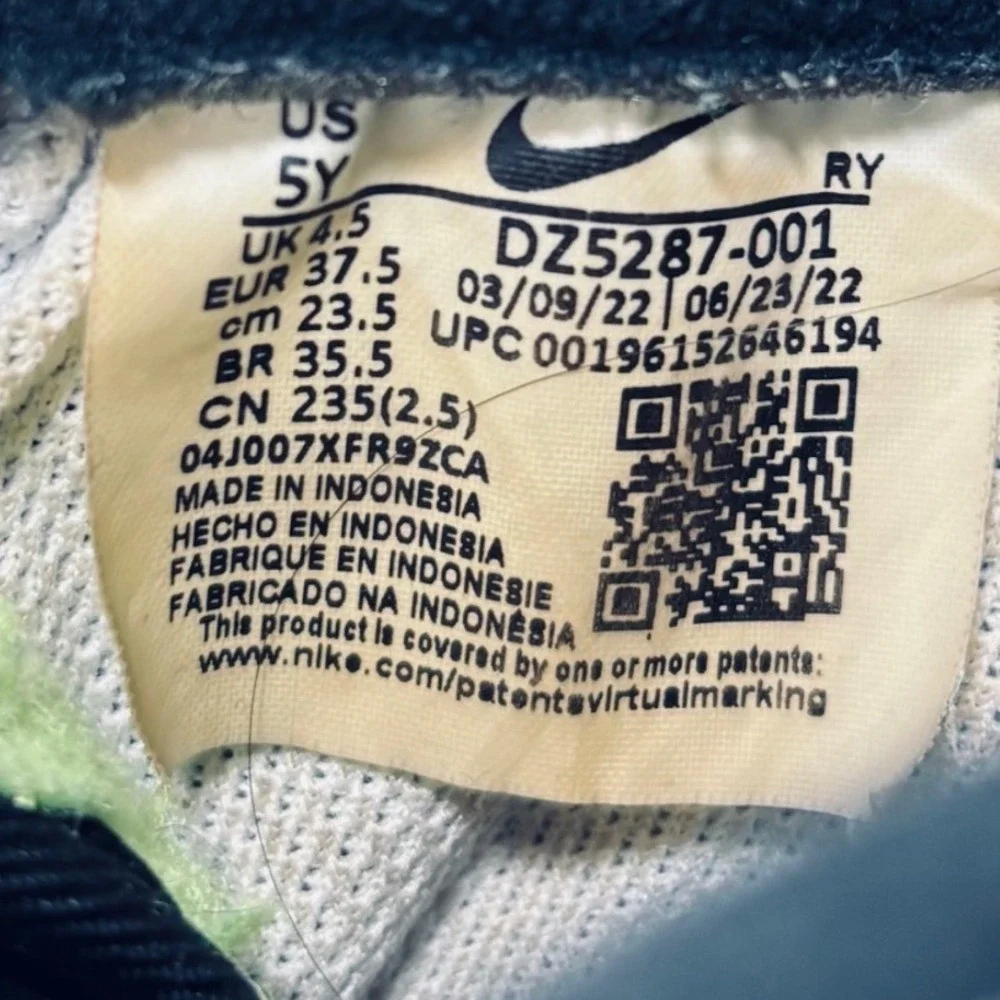 Nike Air Force 1‎ LV8 Halloween Spooktacular Shoes Size 5Y DZ5287-001 Sneaker